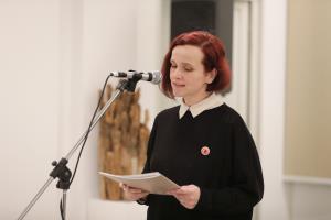 GLS Trebnje - odprtje razstave Utelesenje casa 27022020, foto Alenka STrazisar Lamovsek (22)